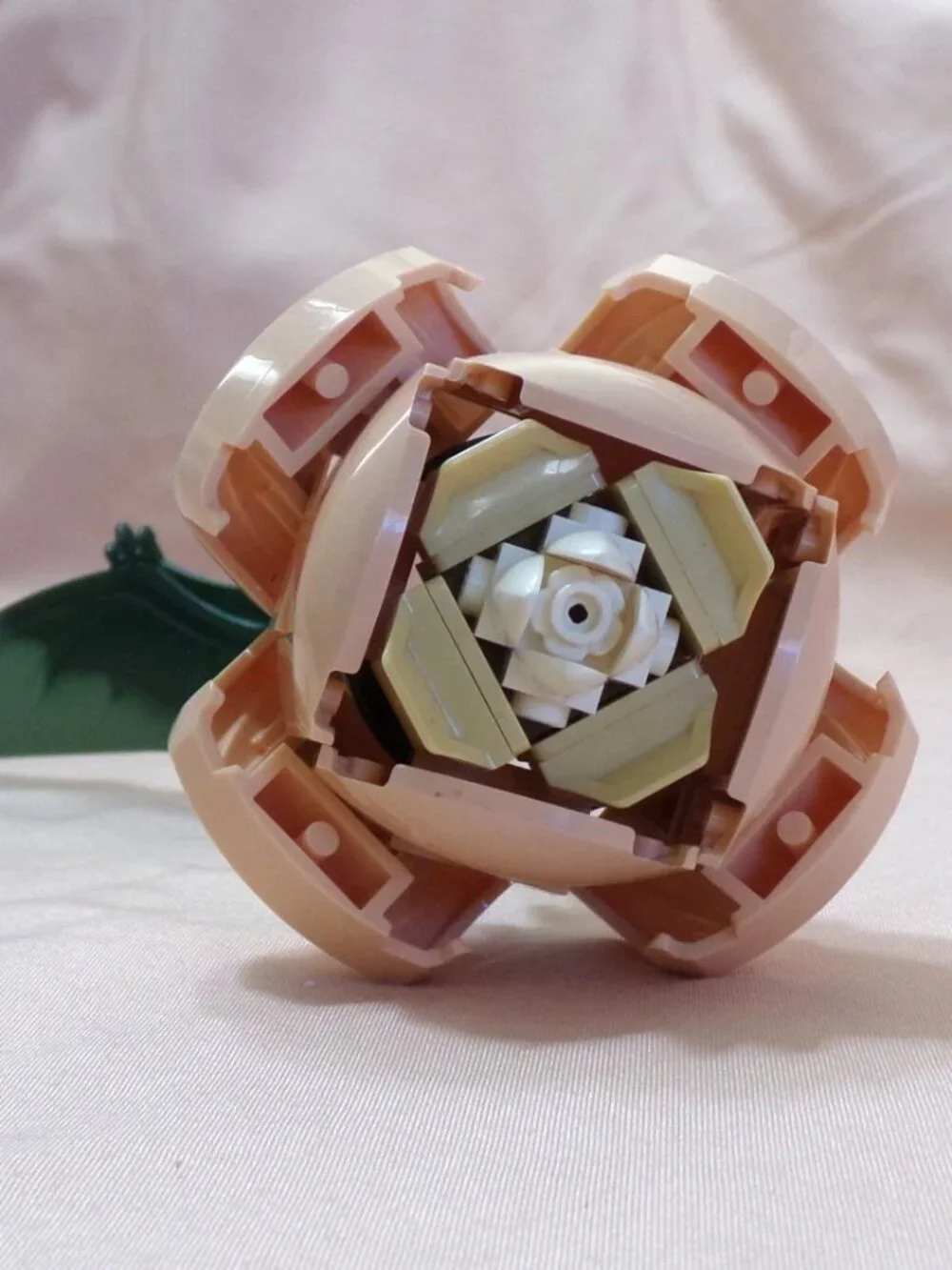 LEGO Botanical Flowers - 1 pcs Rose Tan Straight - Individual Sale 10280 Bouquet